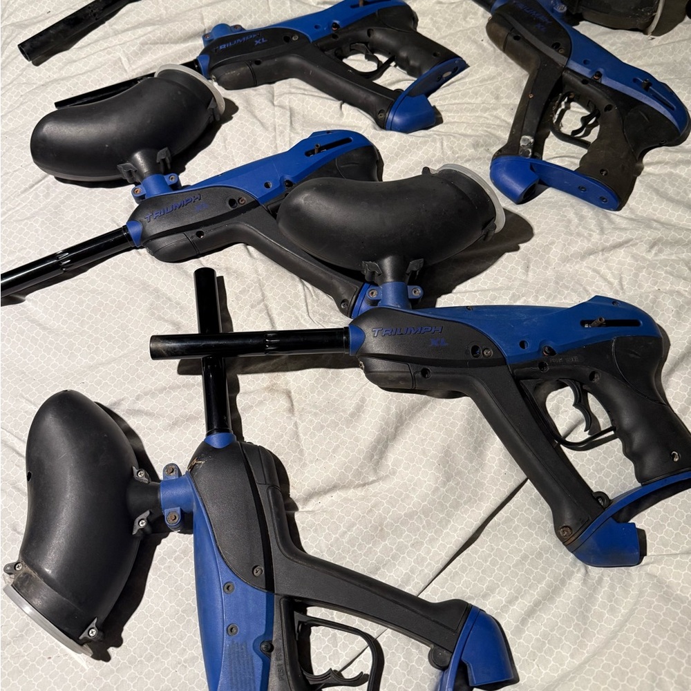 Triumph Black and Blue VR Controllers